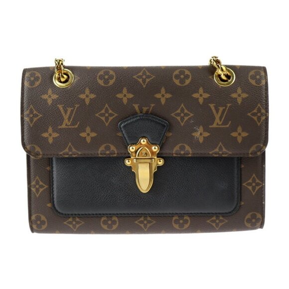 LOUIS VUITTON Black Monogram Shoulder Bag - Picture 1 of 10